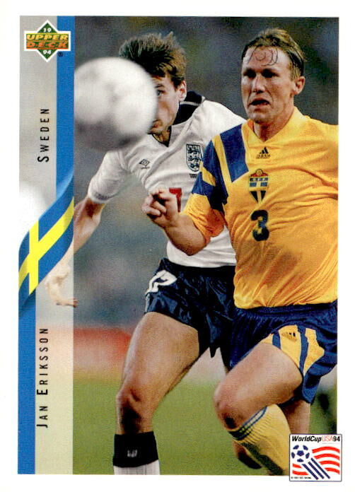 1994 Upper Deck World Cup #67 Jan Eriksson
