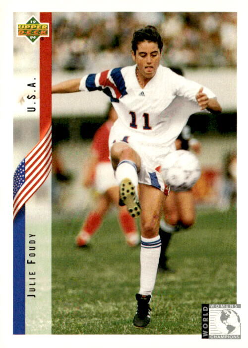 1994 Upper Deck World Cup #271 Julie Foudy