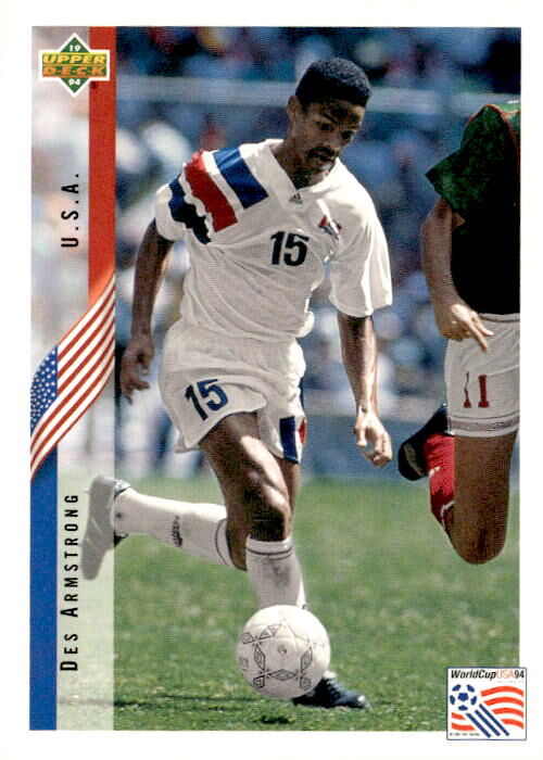 1994 Upper Deck World Cup #2 Des Armstrong