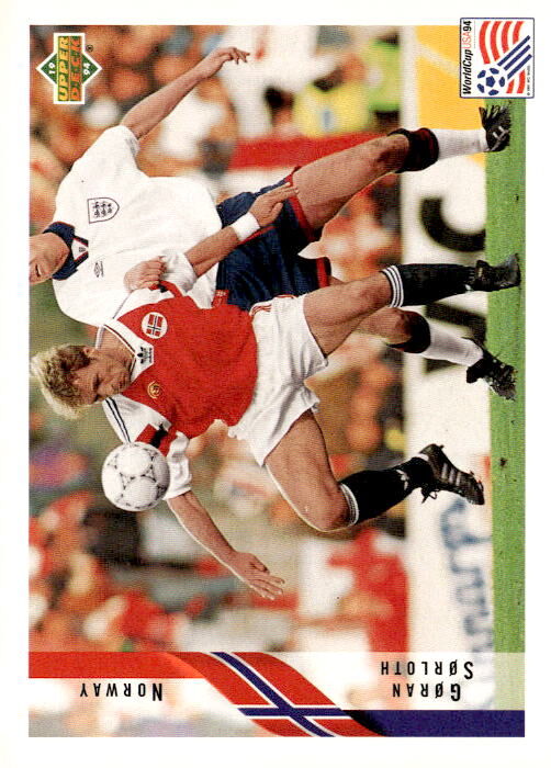 1994 Upper Deck World Cup #94 Goran Sorloth