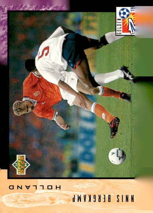 1994 Upper Deck World Cup #UD24 Dennis Bergkamp UD Set