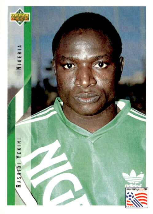 1994 Upper Deck World Cup #164 Rashidi Yekini