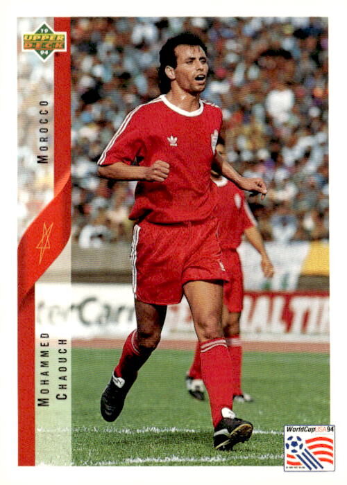 1994 Upper Deck World Cup #208 Mohammed Chaouch