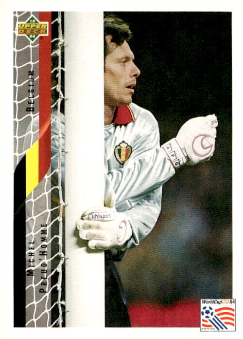 1994 Upper Deck World Cup #81 Michel Preud'Homme