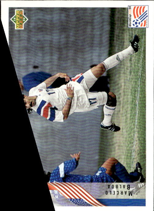 1994 Upper Deck World Cup #3 Marcelo Balboa