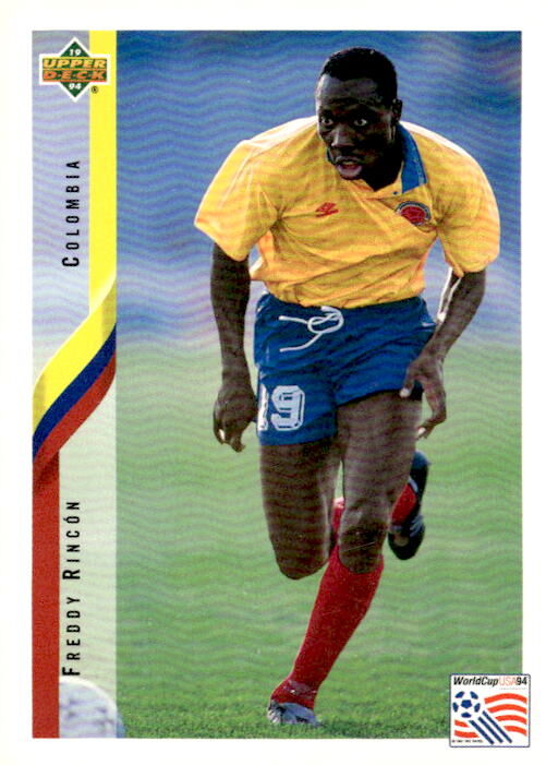 1994 Upper Deck World Cup #42 Freddy Rincon