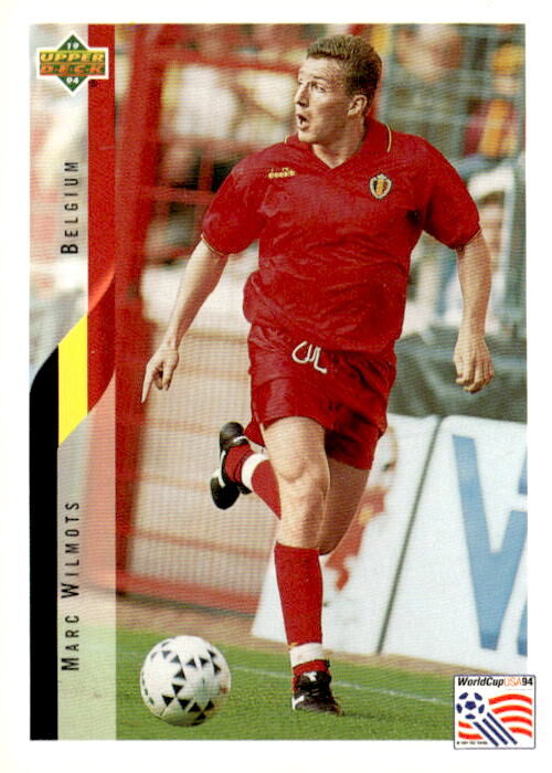 1994 Upper Deck World Cup #89 Marc Wilmots