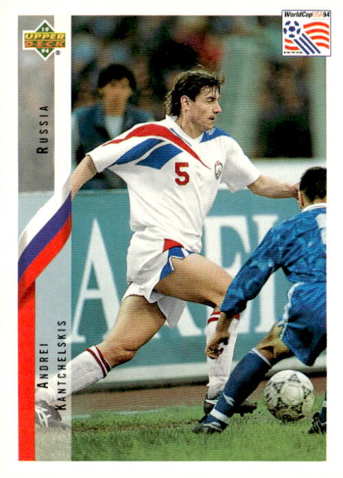 1994 Upper Deck World Cup #212 Andrei Kantchelskis