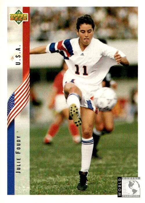 1994 Upper Deck World Cup #271 Julie Foudy