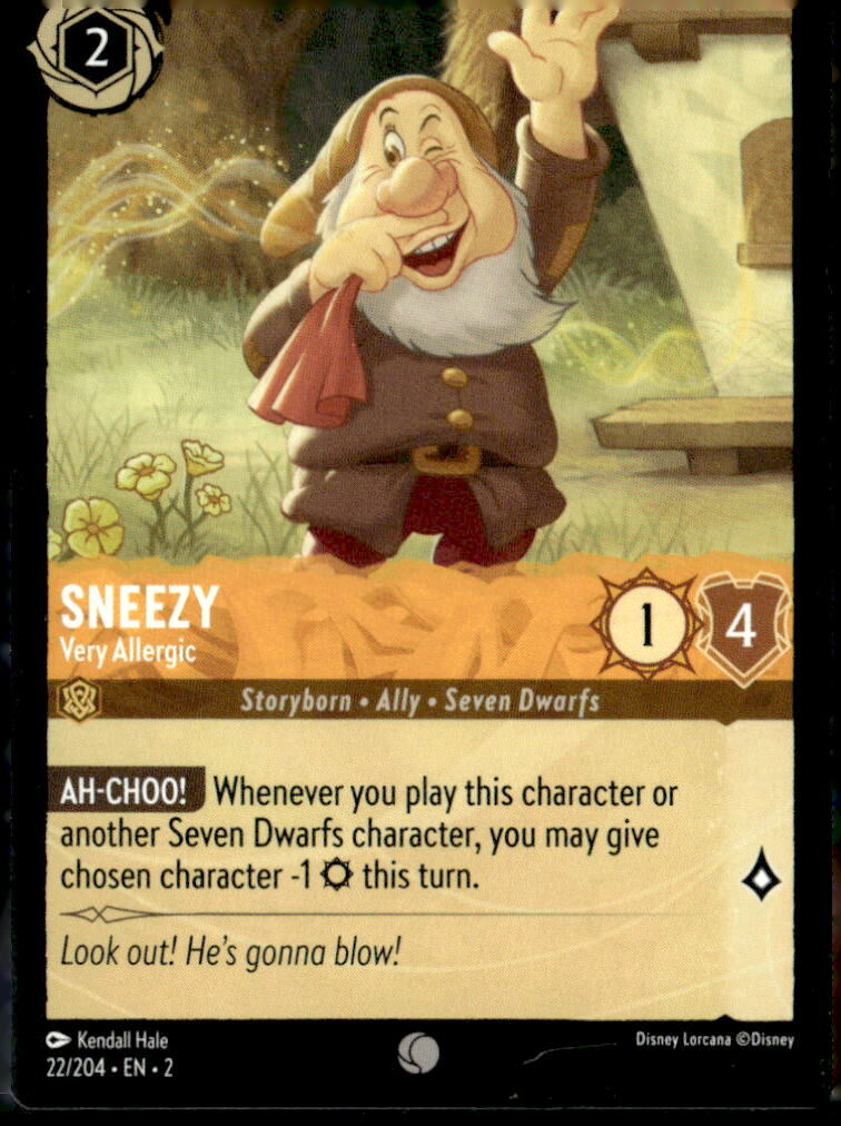 Rise of the Floodborn #22/204 Sneezy