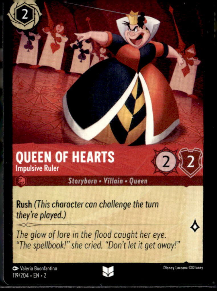 Rise of the Floodborn #119/204 Queen of Hearts