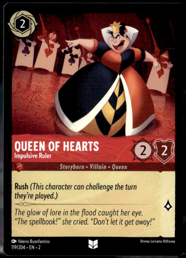 Rise of the Floodborn #119/204 Queen of Hearts