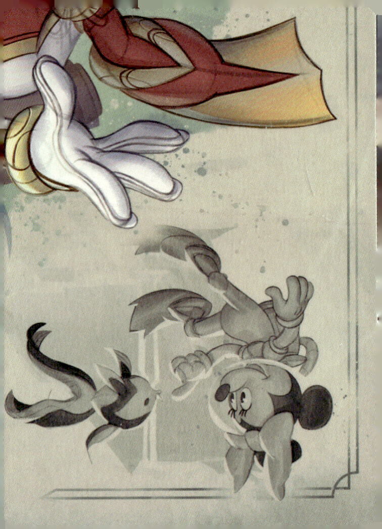 Rise of the Floodborn Minnie Mouse Wide-Eyed Diver Puzzle Insert (Top Left)