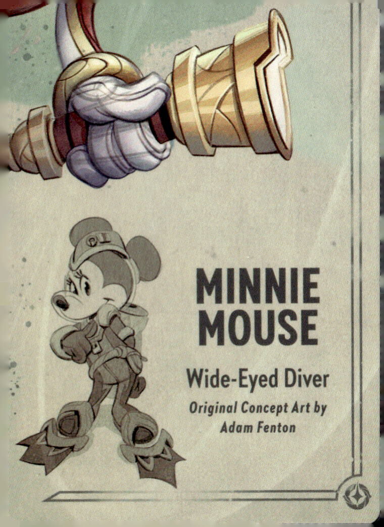 Rise of the Floodborn Minnie Mouse Wide-Eyed Diver Puzzle Insert (Bottom Right)