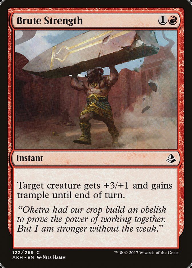 Amonkhet #122 Brute Strength