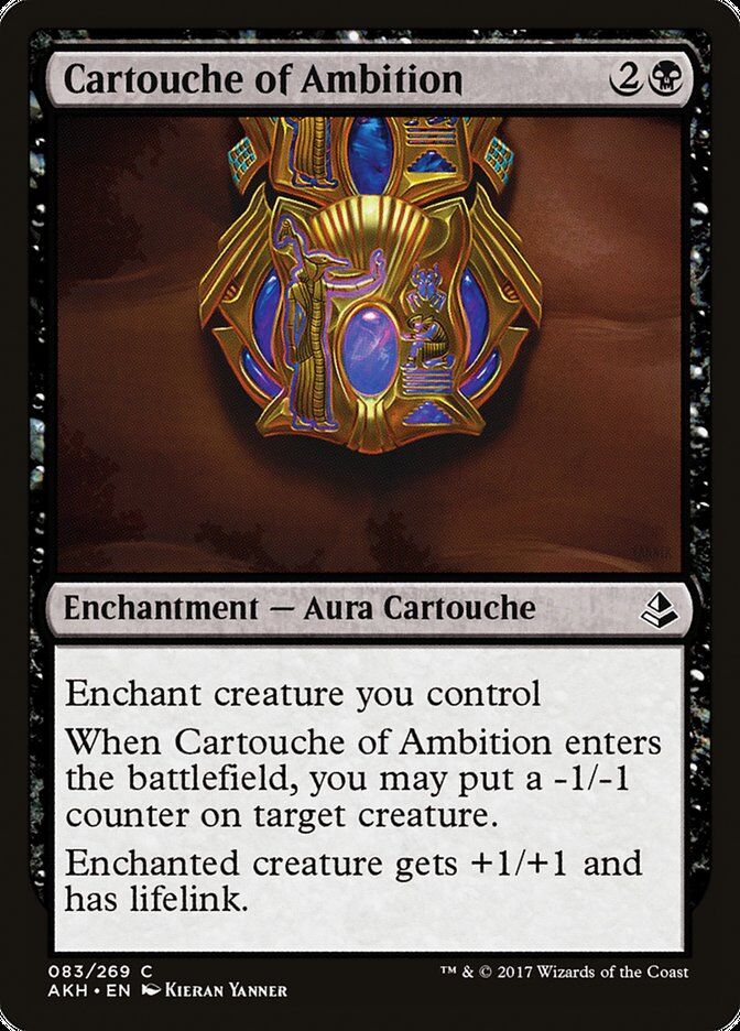 Amonkhet #83 Cartouche of Ambition