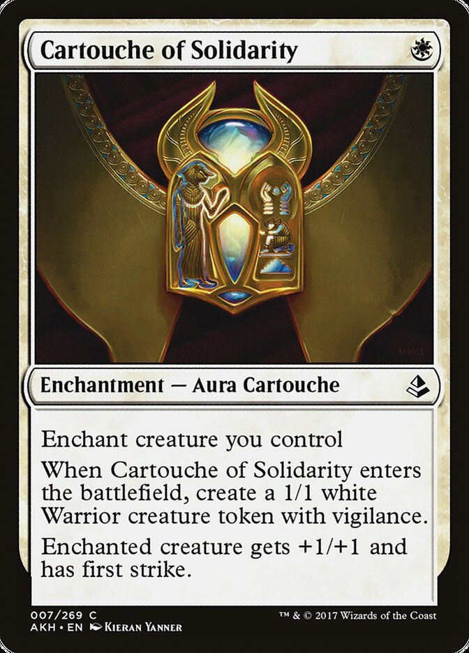 Amonkhet #7 Cartouche of Solidarity