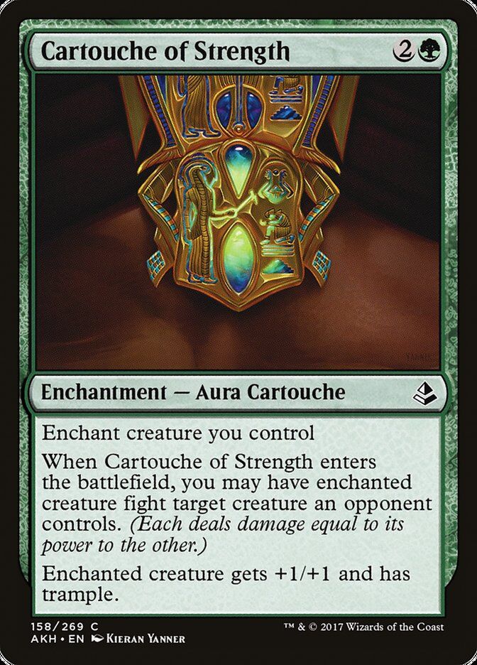 Amonkhet #158 Cartouche of Strength