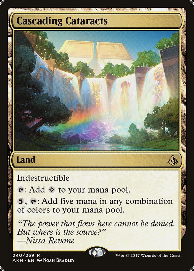 Amonkhet #240 Cascading Cataracts