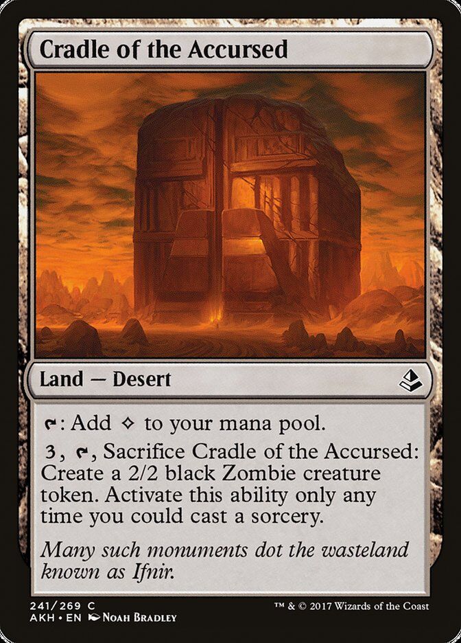 Amonkhet #241 Cradle of the Accursed