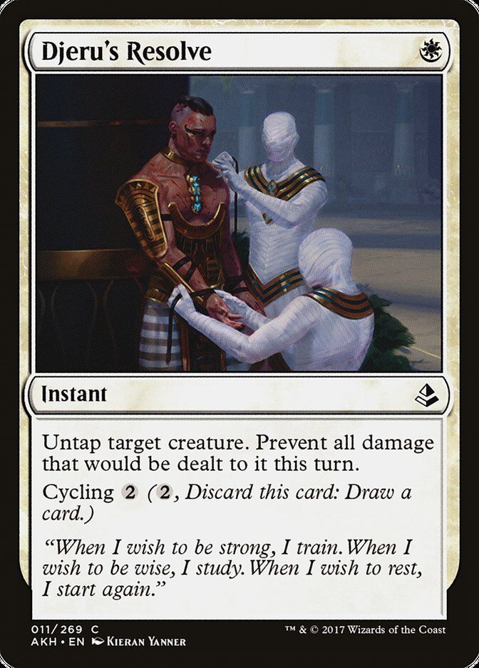 Amonkhet #11 Djeru's Resolve