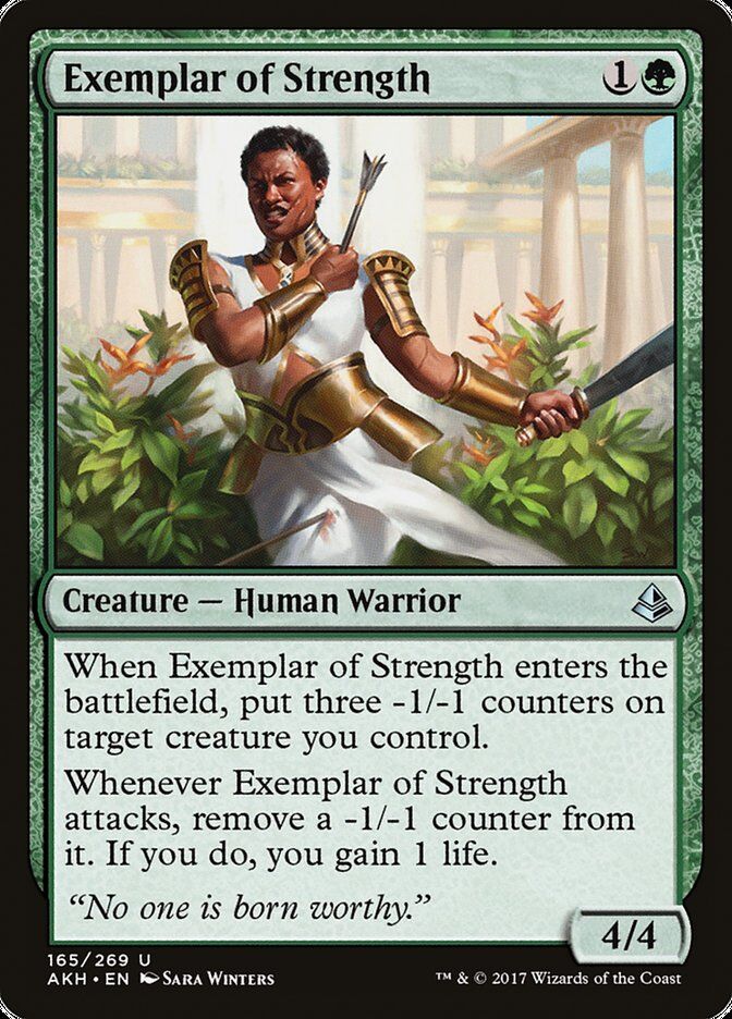 Amonkhet #165 Exemplar of Strength