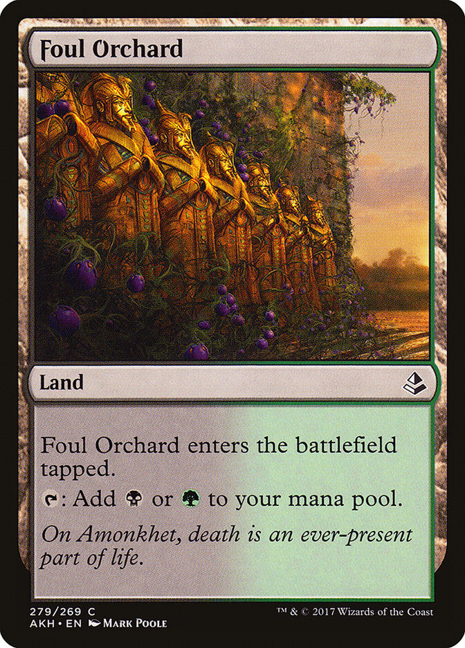 Amonkhet #279 Foul Orchard