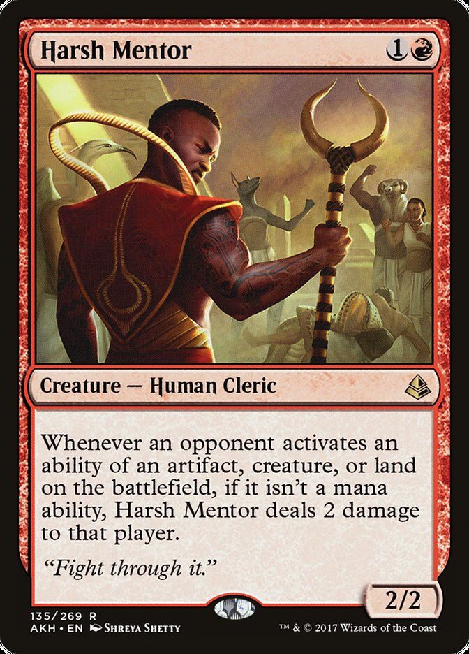 Amonkhet #135 Harsh Mentor