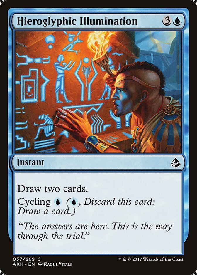 Amonkhet #57 Hieroglyphic Illumination