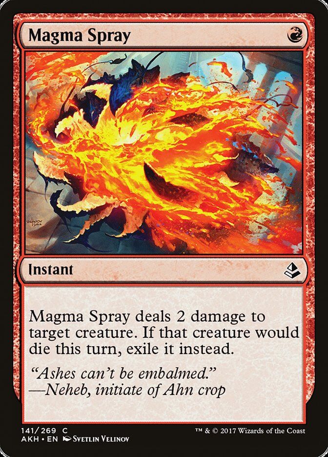 Amonkhet #141 Magma Spray
