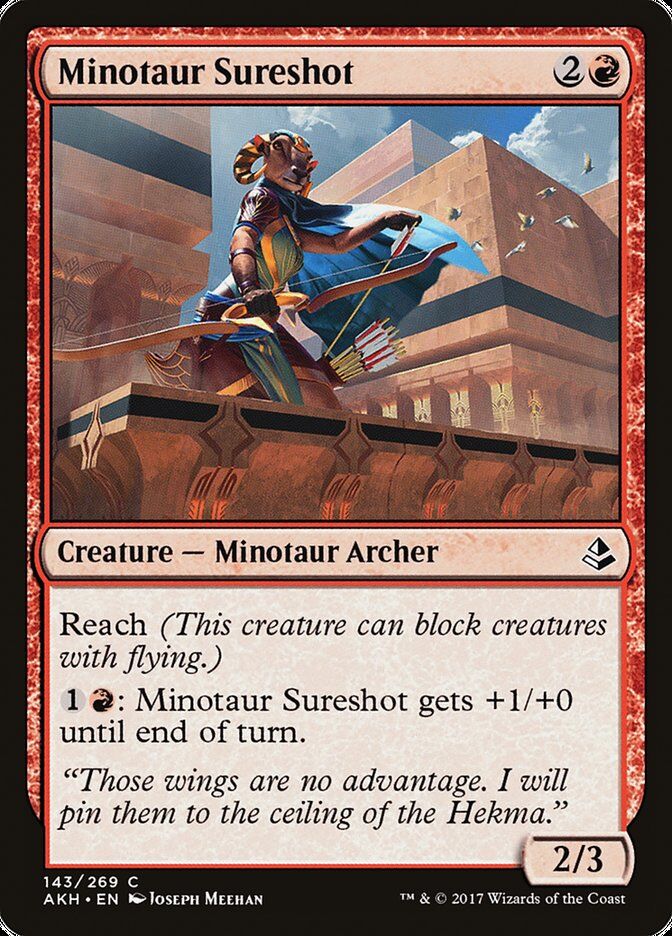 Amonkhet #143 Minotaur Sureshot
