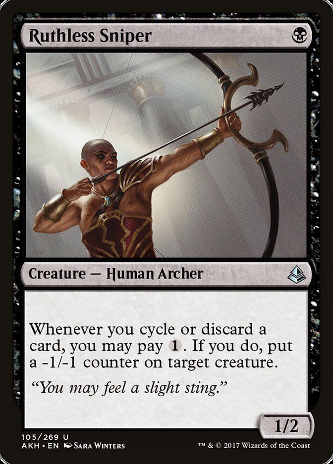Amonkhet #105 Ruthless Sniper