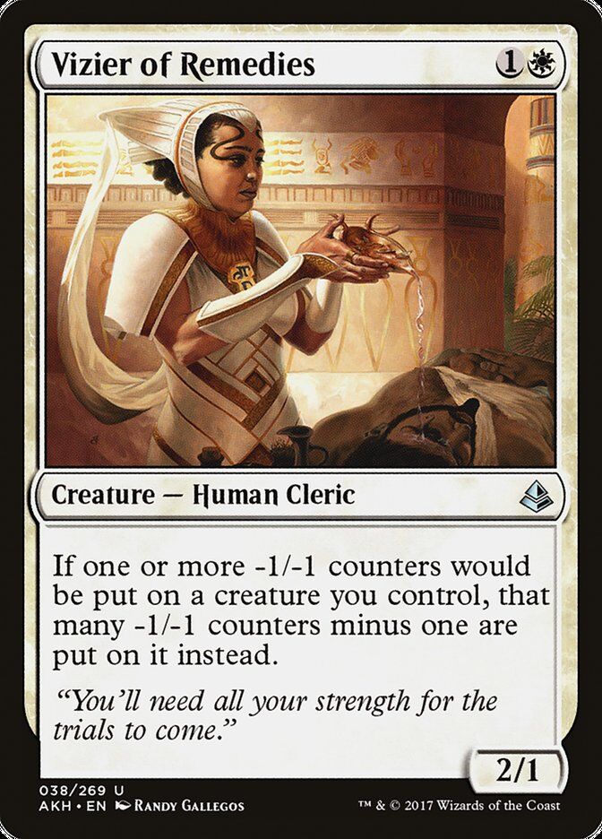Amonkhet #38 Vizier of Remedies