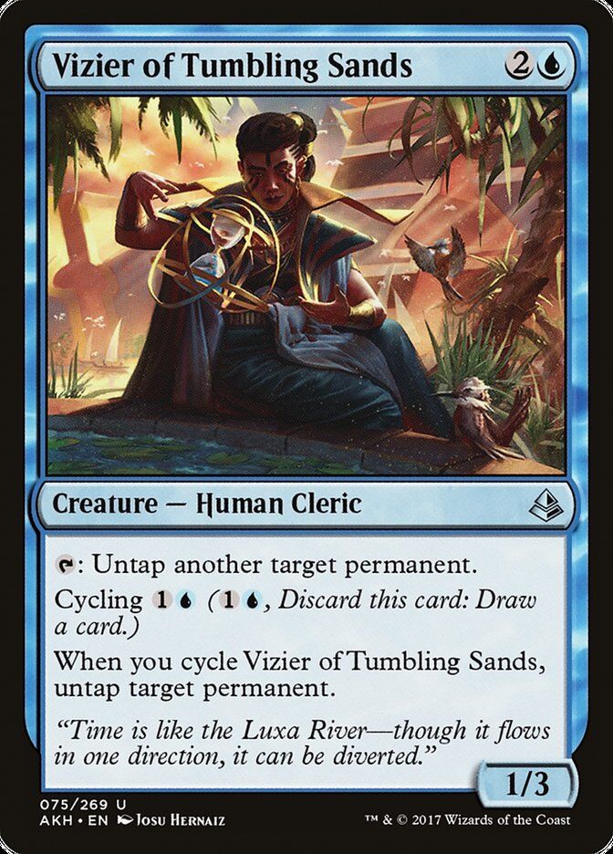 Amonkhet #75 Vizier of Tumbling Sands