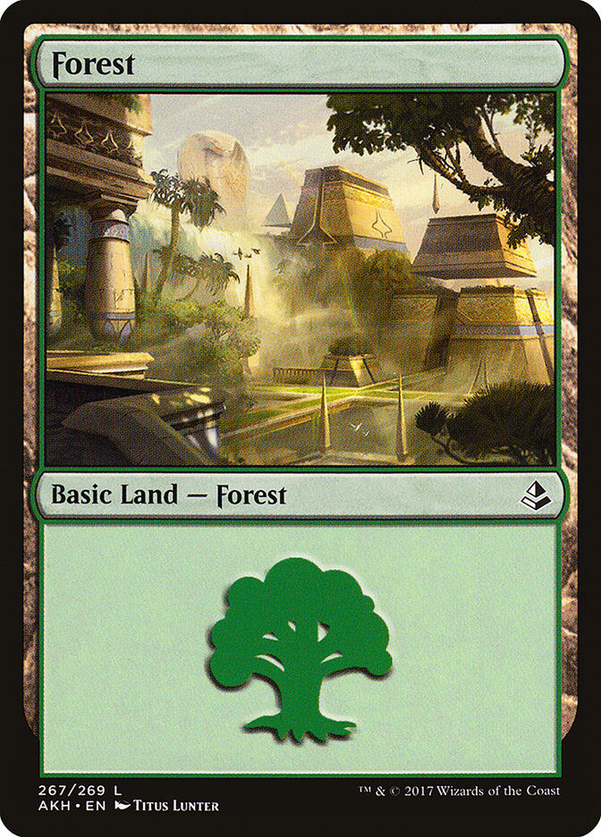 Amonkhet #267 Forest (267)