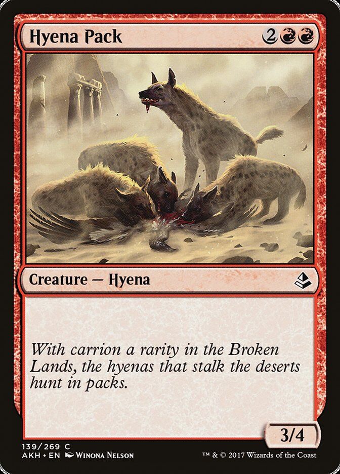Amonkhet #139 Hyena Pack