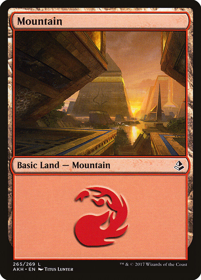Amonkhet #265 Mountain (265)