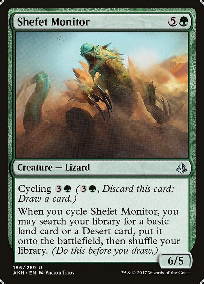 Amonkhet #186 Shefet Monitor