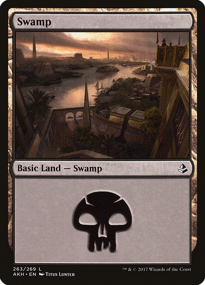 Amonkhet #263 Swamp (263)