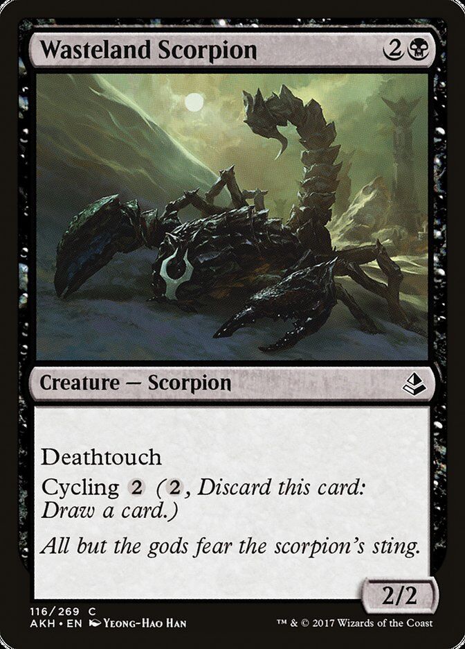 Amonkhet #116 Wasteland Scorpion