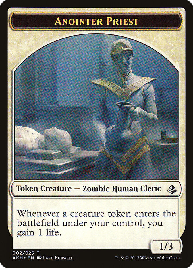 Amonkhet #2 Anointer Priest Token
