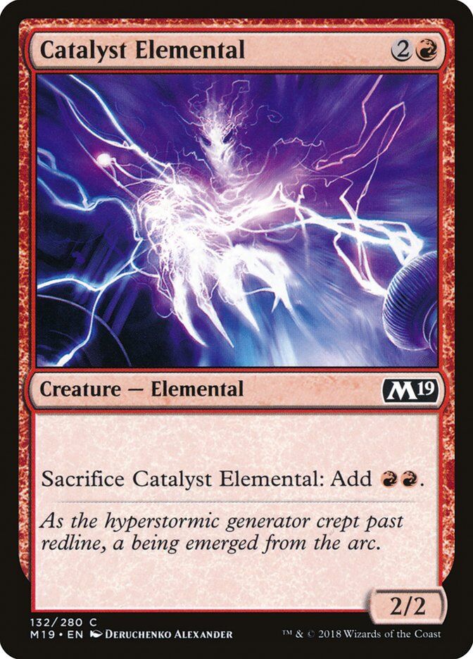 Core Set 2019 #132 Catalyst Elemental