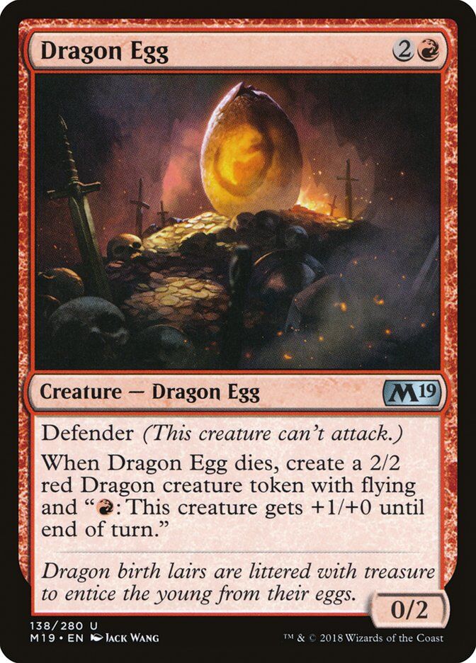 Core Set 2019 #138 Dragon Egg