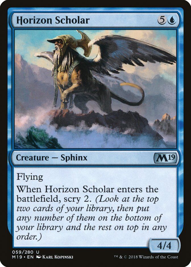 Core Set 2019 #59 Horizon Scholar