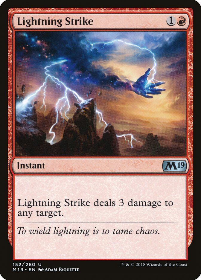 Core Set 2019 #152 Lightning Strike