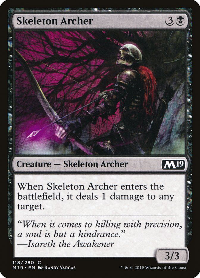 Core Set 2019 #118 Skeleton Archer
