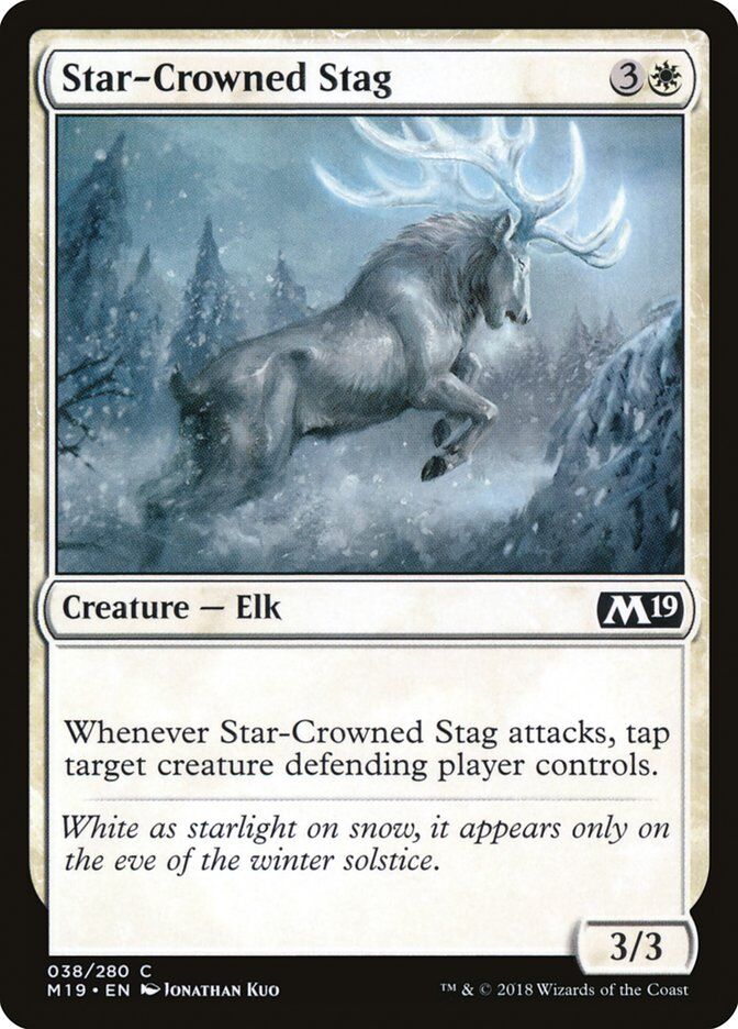 Core Set 2019 #38 Star-Crowned Stag