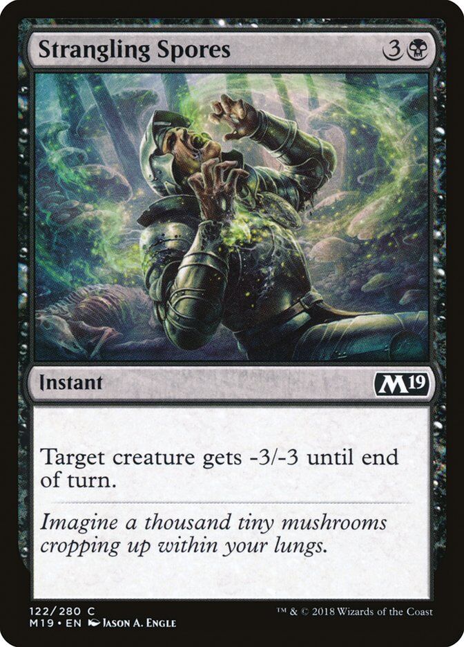 Core Set 2019 #122 Strangling Spores