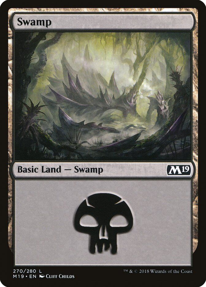 Core Set 2019 #270 Swamp (270)