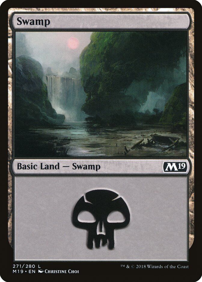 Core Set 2019 #271 Swamp (271)